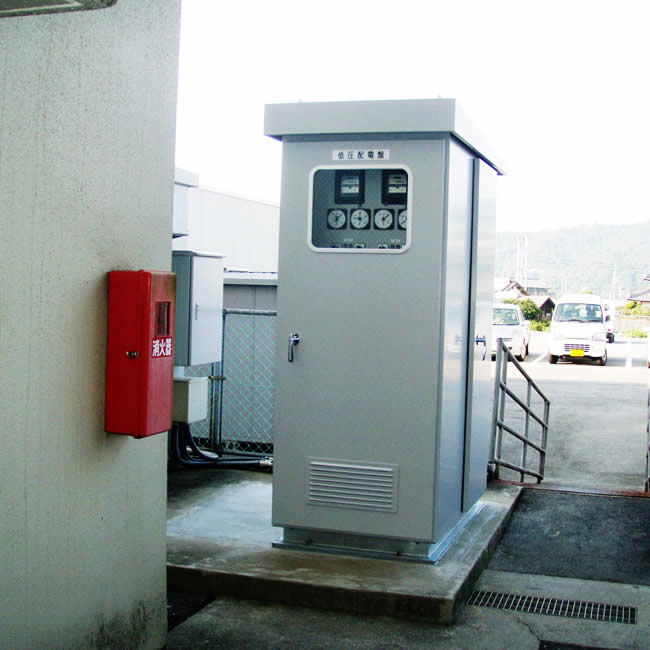 朝倉公民館キュービクル改修工事